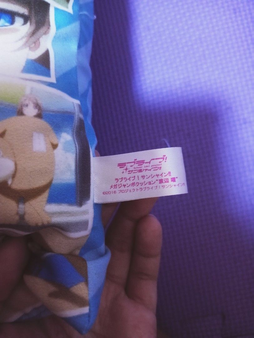 Love! Live! Sunshine Anime Pillow (Category: Plushies & Soft Toys) located in Caloocan City. Submitted by weiner_ (Listing ID 1244343361, Image 2). Description: I got this for 300 200 nalang bigay ko need funds for school Contact me for more details.