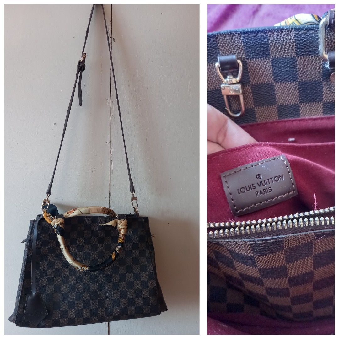 LV Montaigne damier, Luxury, Bags & Wallets on Carousell