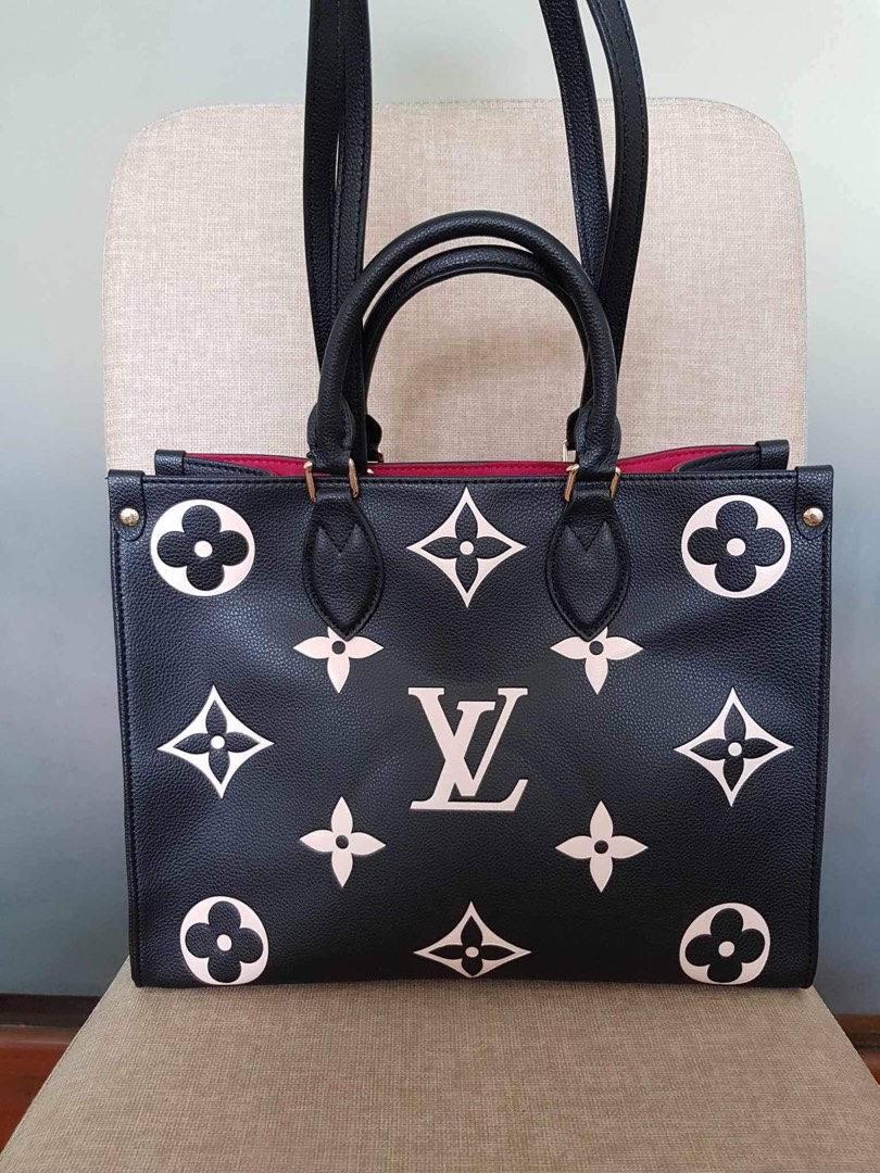 LV OTG BLACK EMPREINTE TOP NOTCH CLONED, Luxury, Bags & Wallets on Carousell