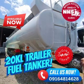 Made in Japan 20KL Trailer Fuel Tanker Surplus
