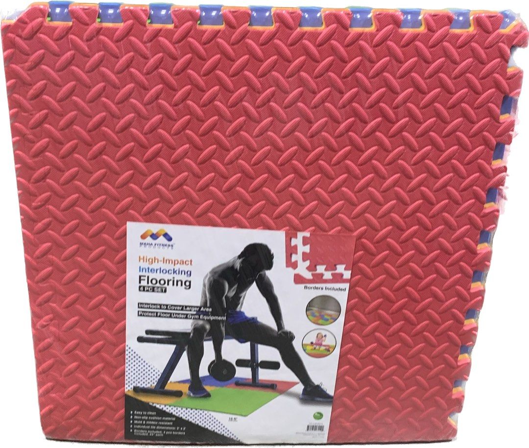 MAHA INTERLOCKING EXERCISE MAT 16Ft on Carousell