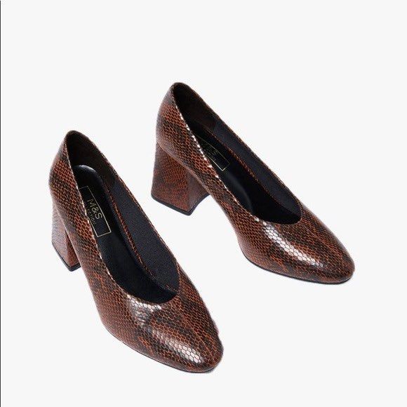 Marks and spencer hotsell snakeskin shoes