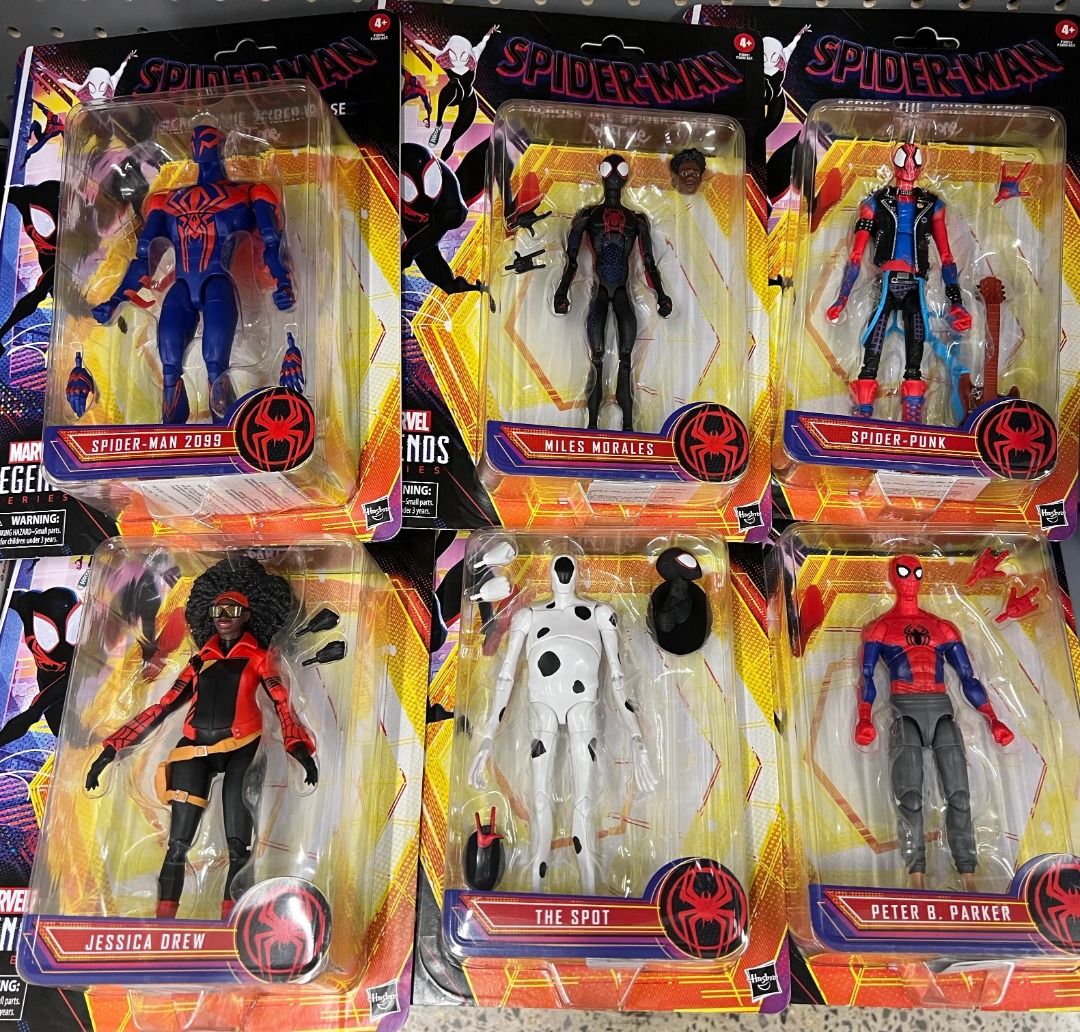 Marvel Legends Across The Spider Verse action figures series, Hobbies ...