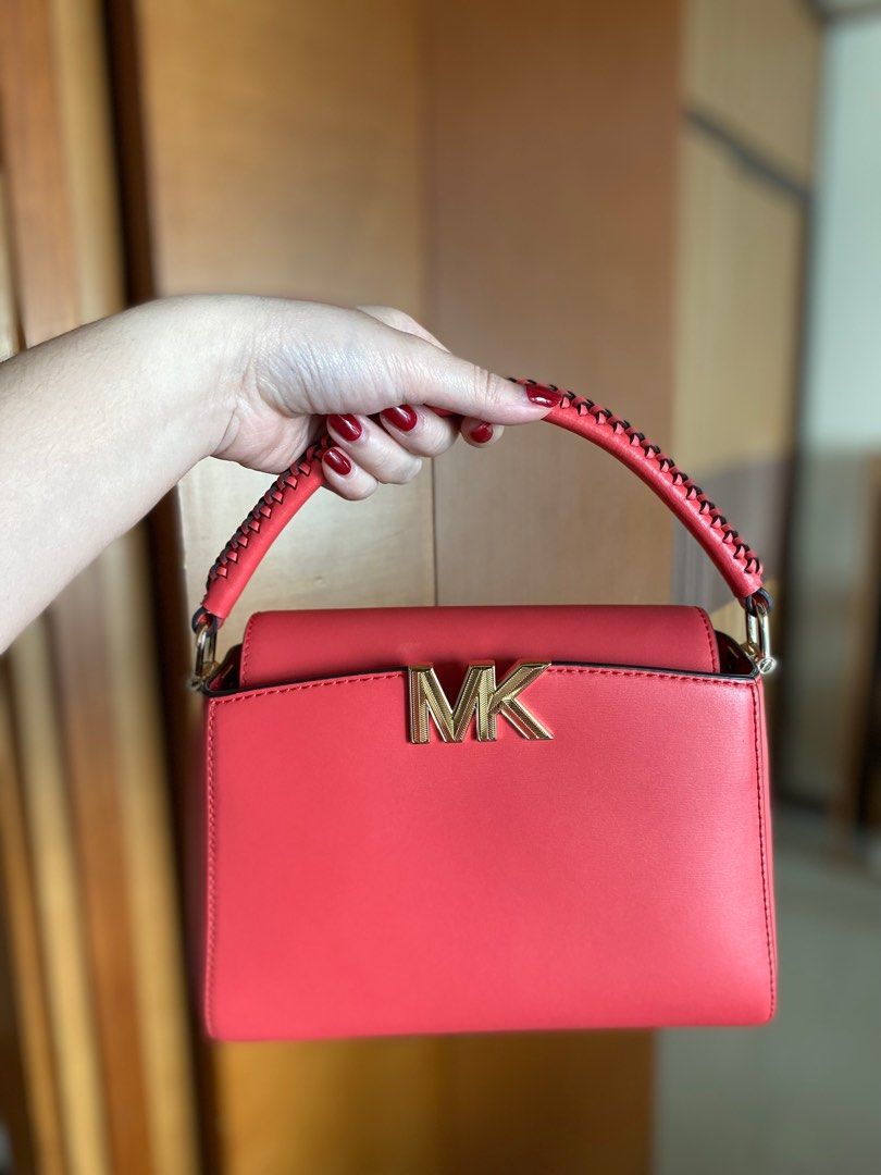 Michael Kors Bag in Coral Color Barang Mewah Tas Dompet di