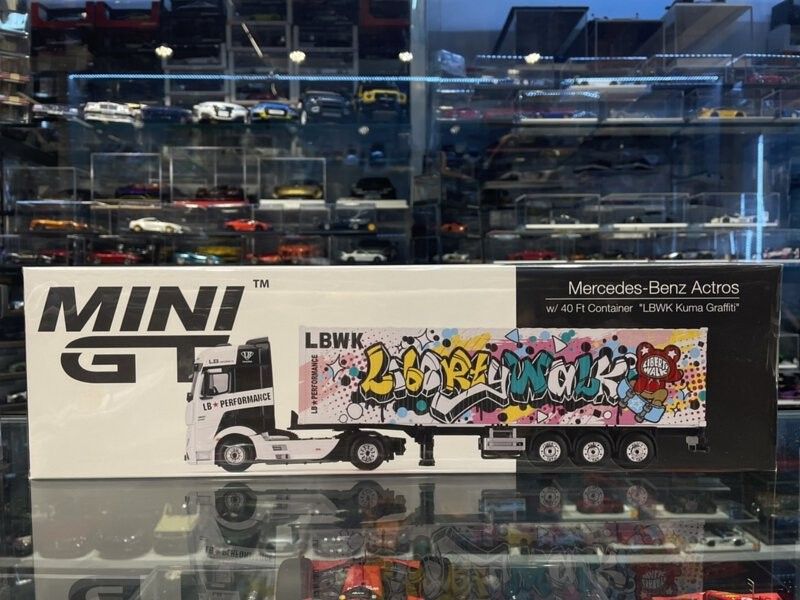 Mini GT 1:64 LBWK Graffiti Mercedes Benz Actros, Hobbies & Toys, Toys ...