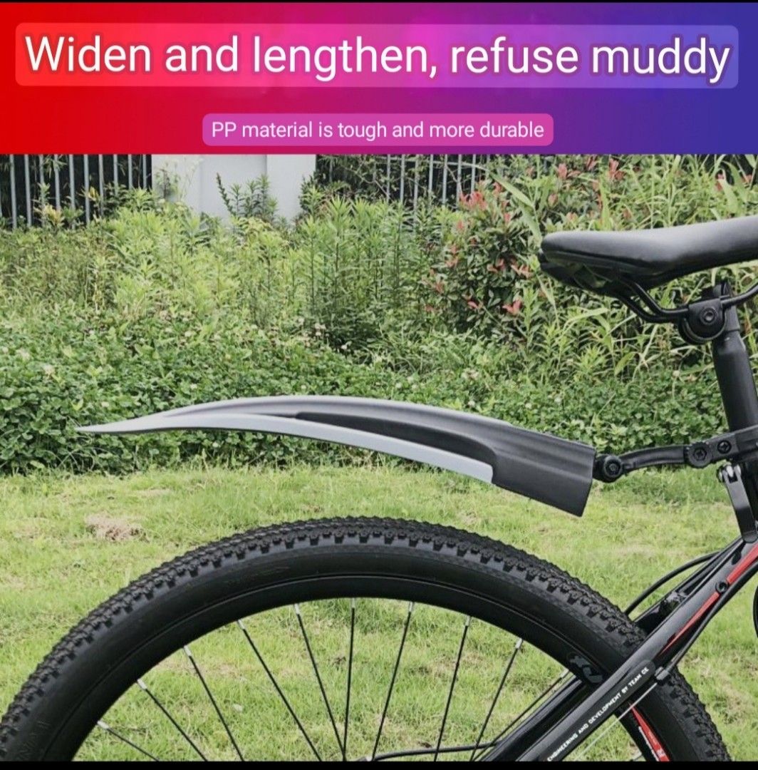 Mountain Bike Mudguard Front and Back Wheels AllInclusive Universal
