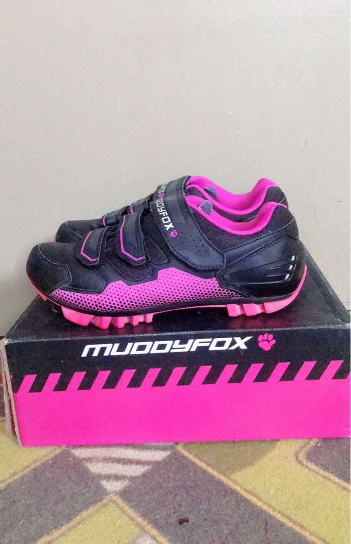 Muddyfox mtb100 cycling shoes ladies hotsell