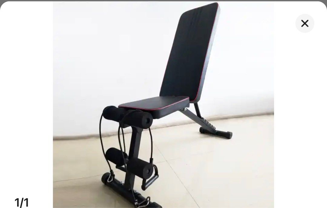 Multi purpose exercise bench, sit up, bisept curl, bench press n more