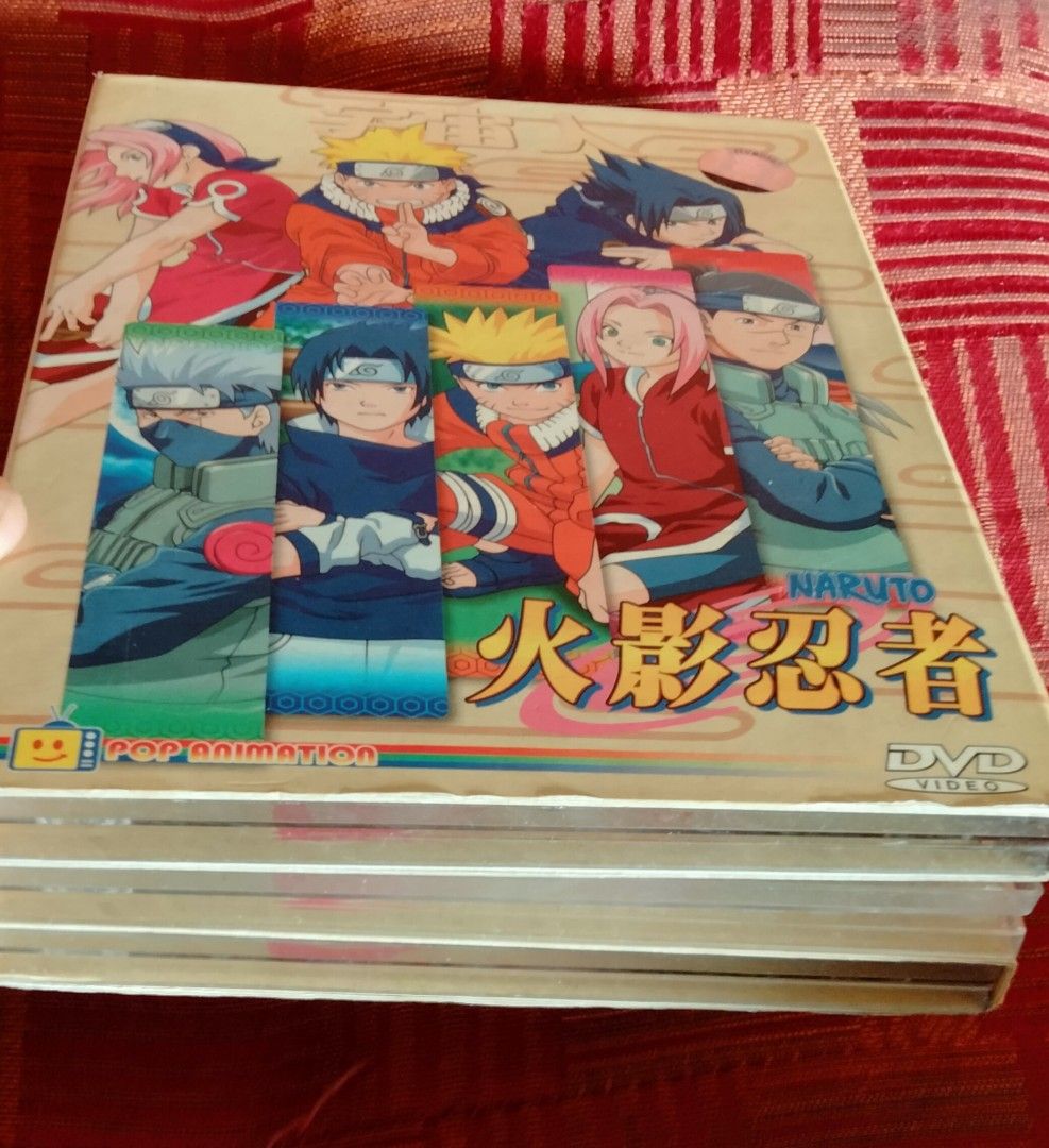 Naruto DVD Box Set Chapter 1-25 (6 Disc) Complete, Hobbies