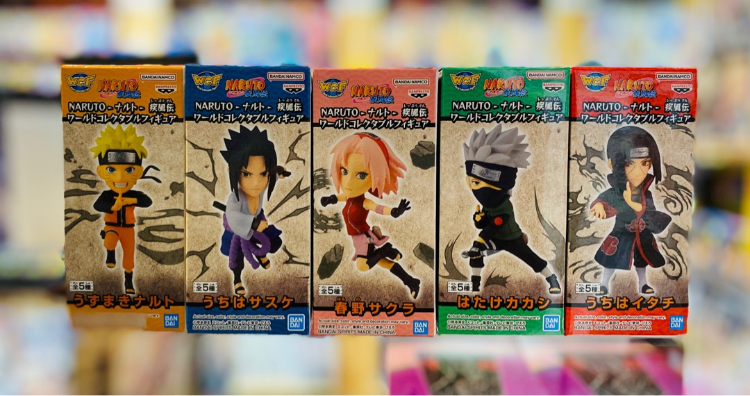 NARUTO SHIPPUDEN WORLD COLLECTABLE FIGURE, Hobbies & Toys, Toys & Games