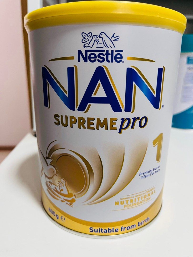 Nan supreme pro H.A Milk Formula - stage 1, Babies & Kids, Nursing &  Feeding, Breastfeeding & Bottle Feeding on Carousell