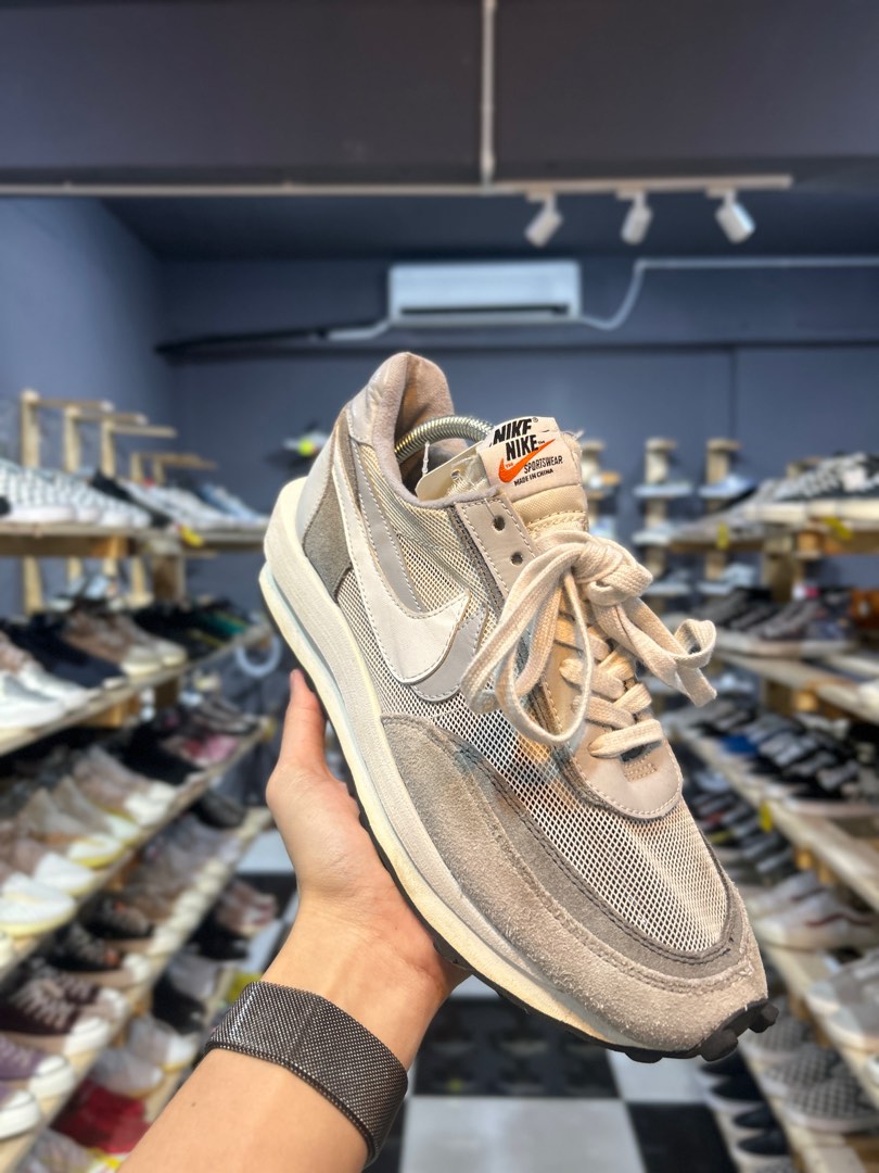 sacai fragment smoke grey