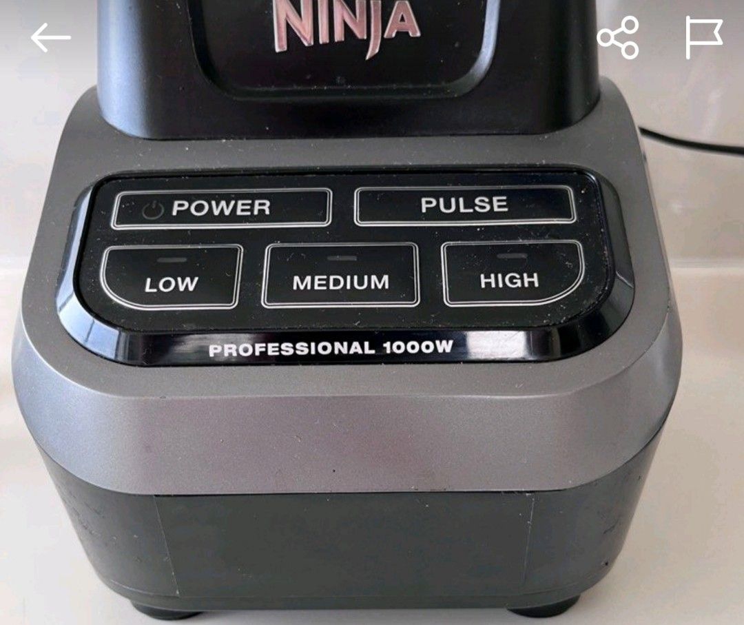 Ninja Blender Motor Base Only BL710 BL610 BL687 1000 Watts