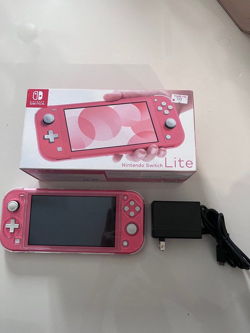 Nintendo switch lite pink target shop