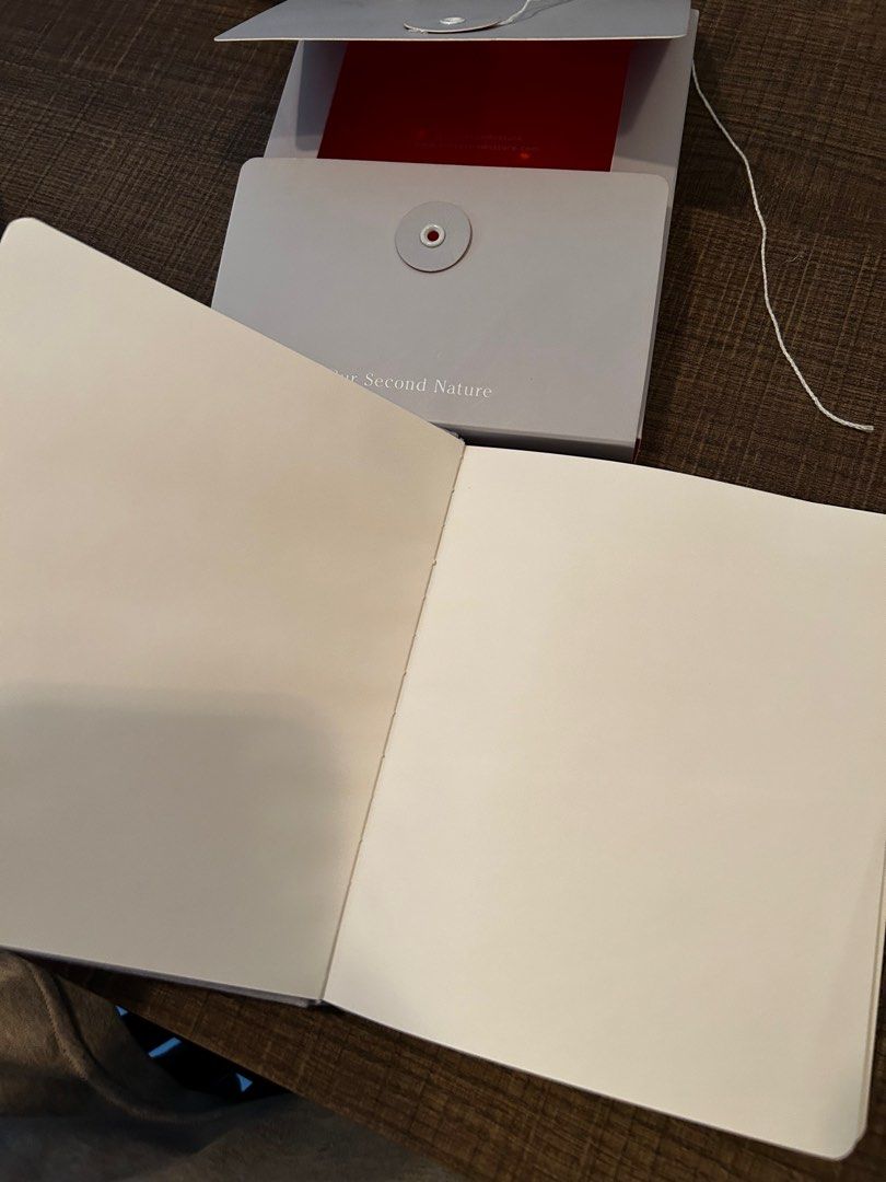 Notebook (Category: Stationery & School Supplies) located in Singapore. Submitted by superbunnyh (Listing ID 1244382046, Image 3). Description: Unused plain notebook from Our Second Nature.