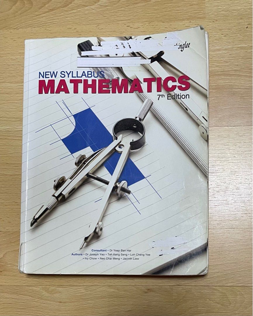 O level mathematics book secondary 4, Hobbies & Toys, Books