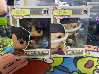 Funko POP! One Piece SNAKE-MAN LUFFY, LUFFY GEAR 4 & RED HAWK LUFFY Vi —  Beyond Collectibles