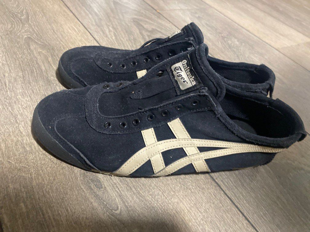 Onitsuka tiger mexico 66 slip on cream black store