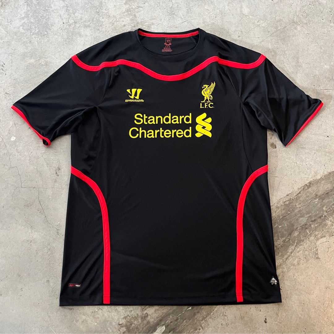 LIVERPOOL 2014/2015 AWAY FOOTBALL SHIRT SOCCER JERSEY TOP WARRIOR LFC MEN’S  L