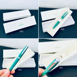 Original Rolex Green Ballpoint Pen
