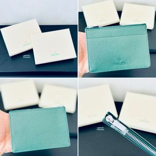 Original Rolex Green Leather Pouch