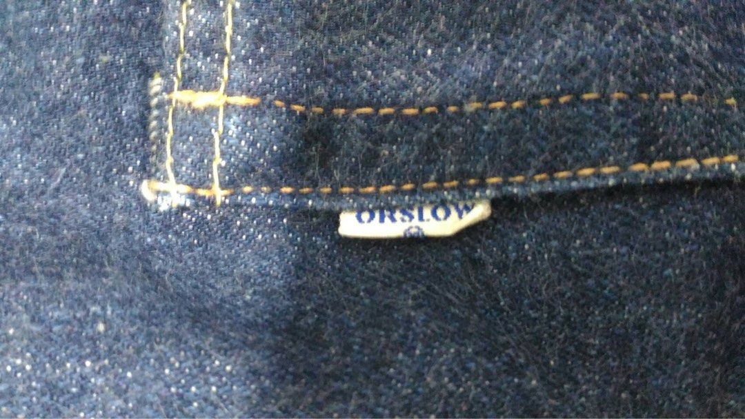 日本製Orslow 107 size 3號約w32, 他的時尚, 褲子, 牛仔褲在旋轉拍賣