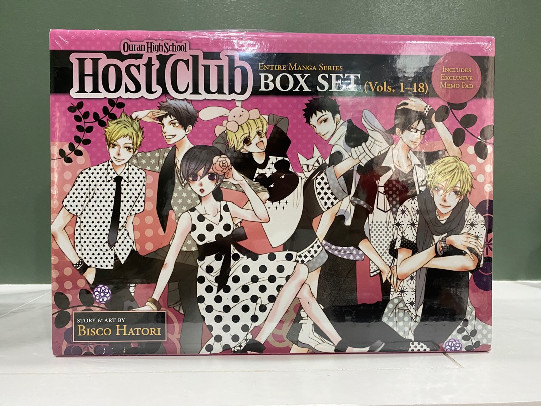 Ouran High School Host Club Manga Box Set on Carousell - Ouran High School Host Club Manga Set