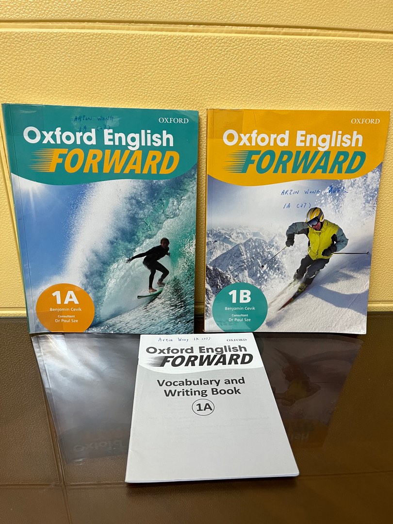 Oxford English Forward 1A & 1B (2022年版), 興趣及遊戲, 書本& 文具 
