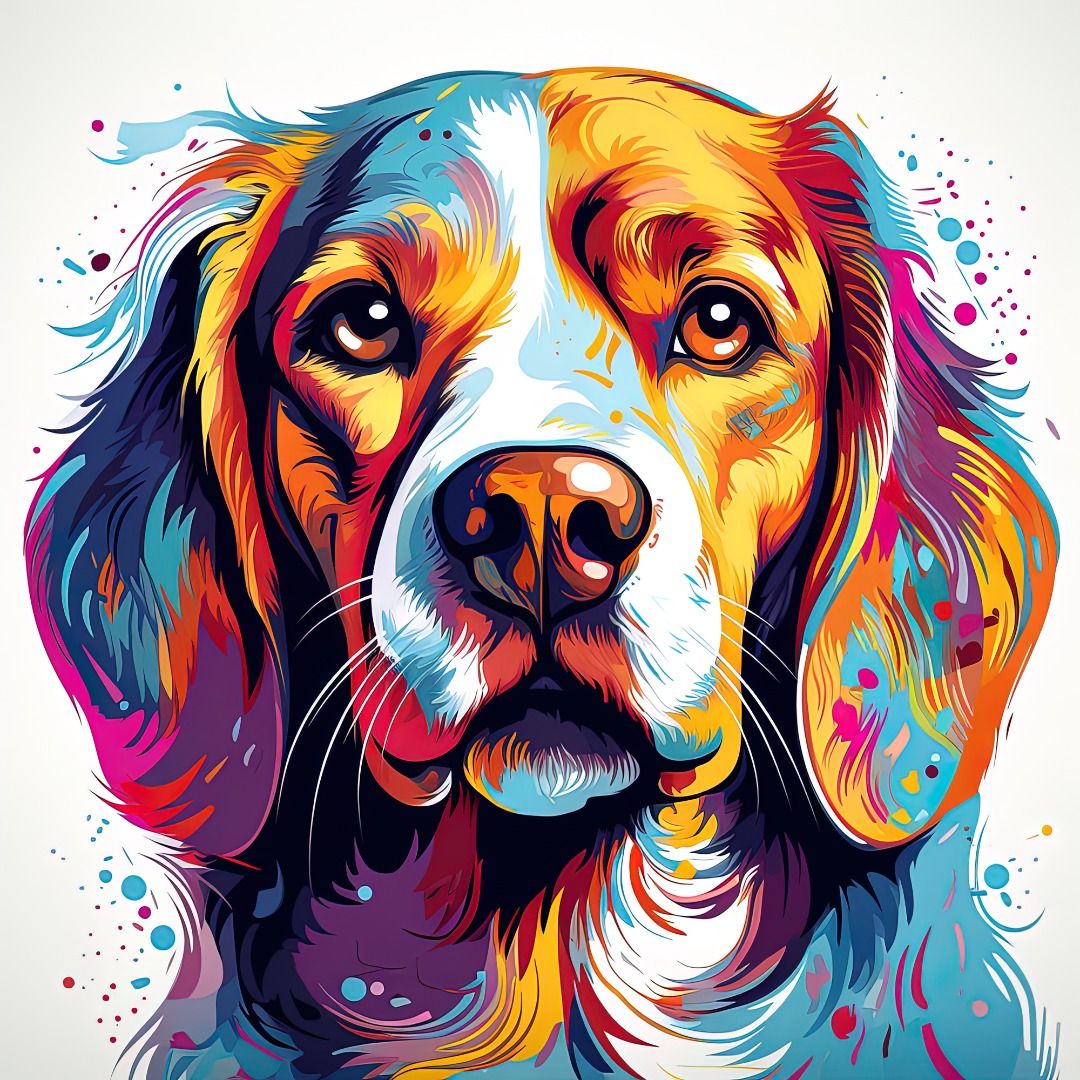 Dog art deals
