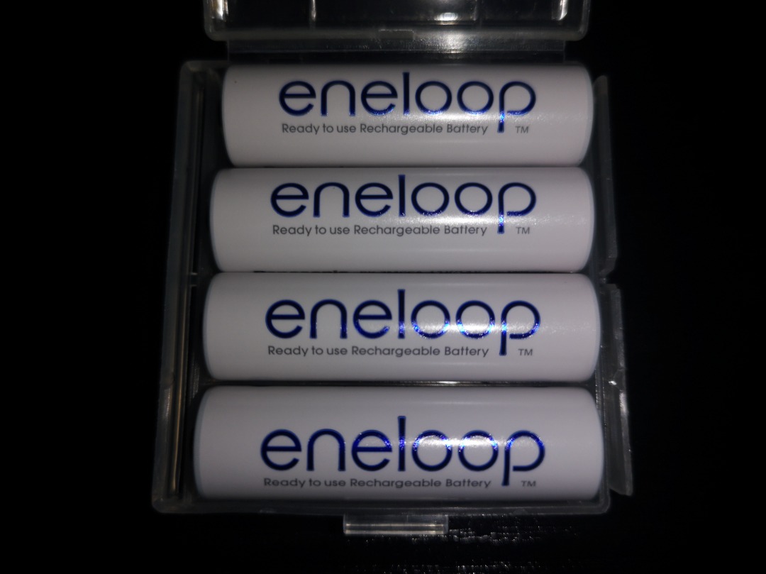 Panasonic Eneloop 4pcs. AA Rechargeable Batteries (Made in Japan) on