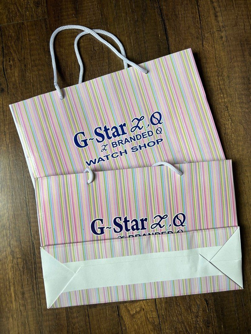 G star paper bag outlet