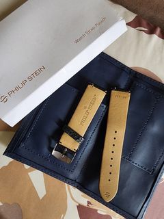 Philip Stein Black Calf Strap - Model 2-CB