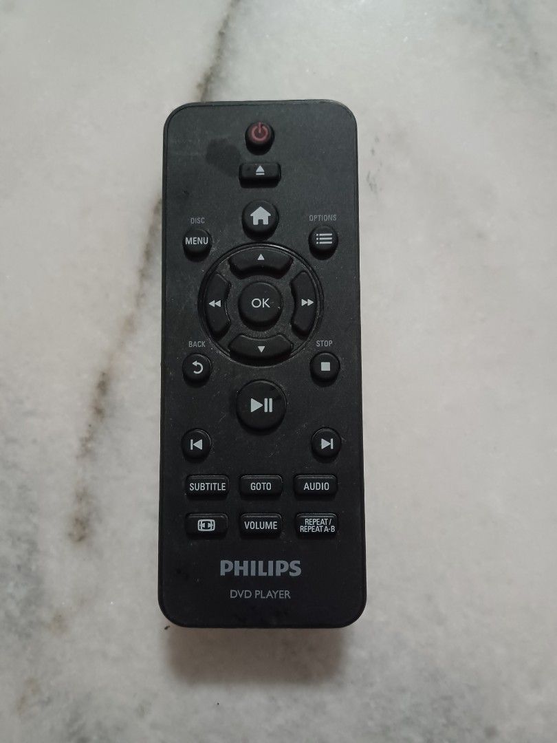 Philips DVD Player Remote, Hobbies & Toys, Music & Media, CDs & DVDs on