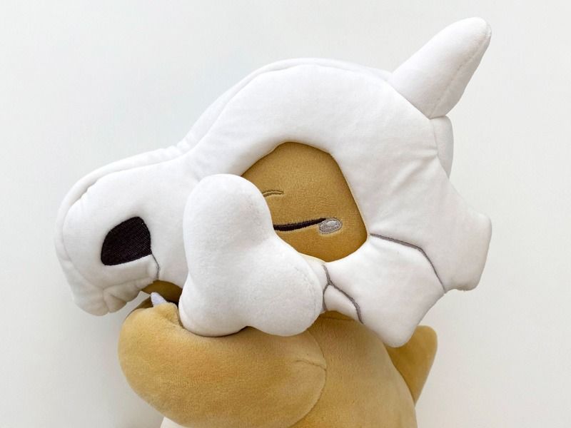 Sleeping cubone plush hotsell