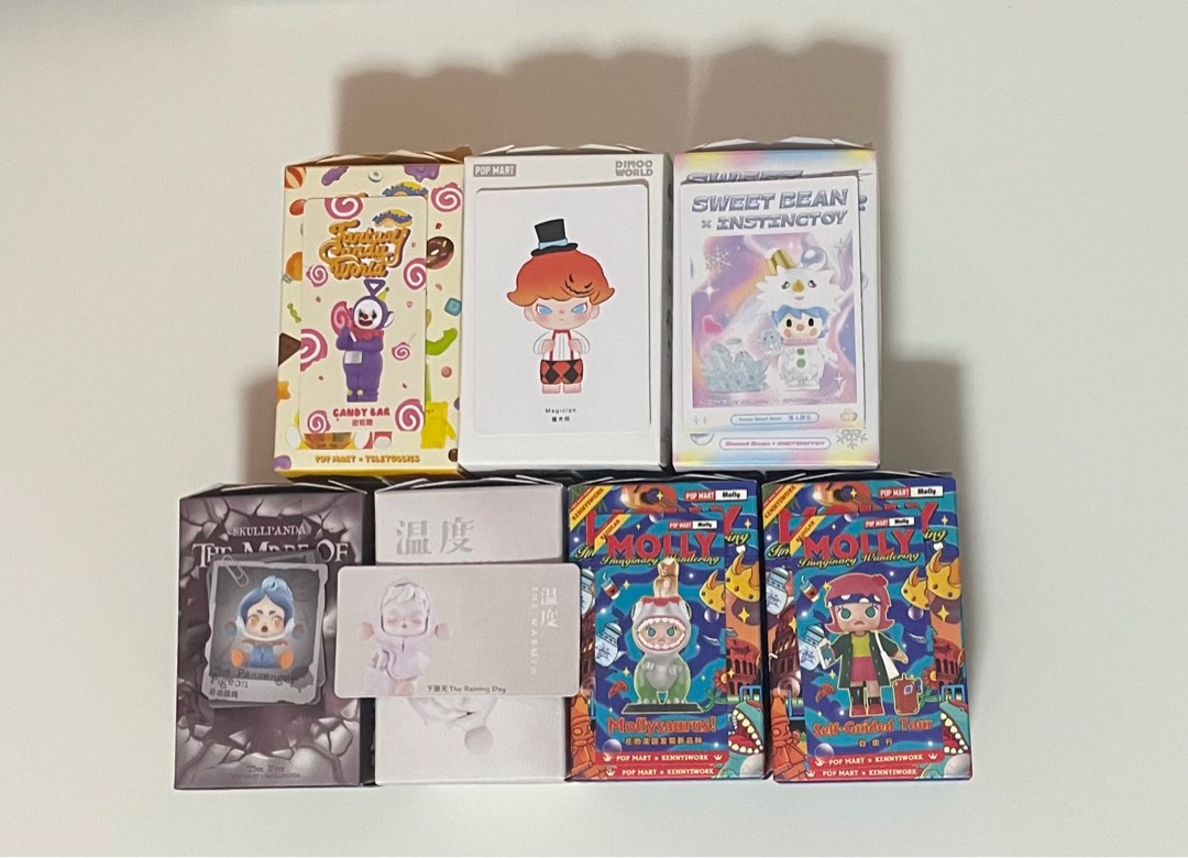 WTS/WTT Popmart Skullpanda the warmth mare of animals Molly imaginary ...