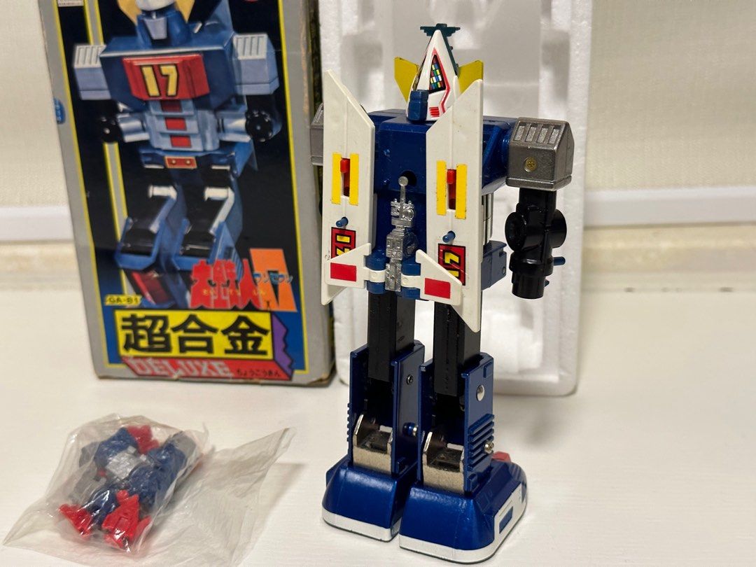 Popy DX 大鐵人17 GA-81 70年代超合金中古美品超合金魂GX 101 BANDAI