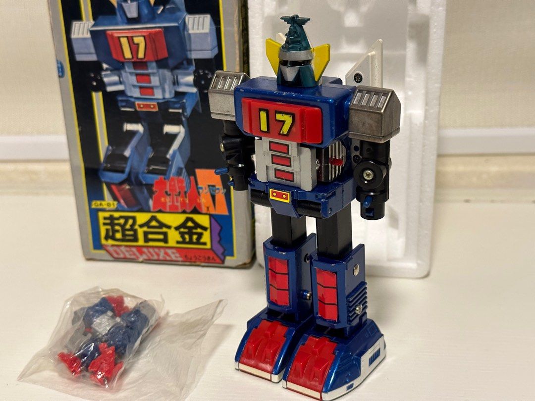 Popy DX 大鐵人17 GA-81 70年代超合金中古美品超合金魂GX 101 BANDAI