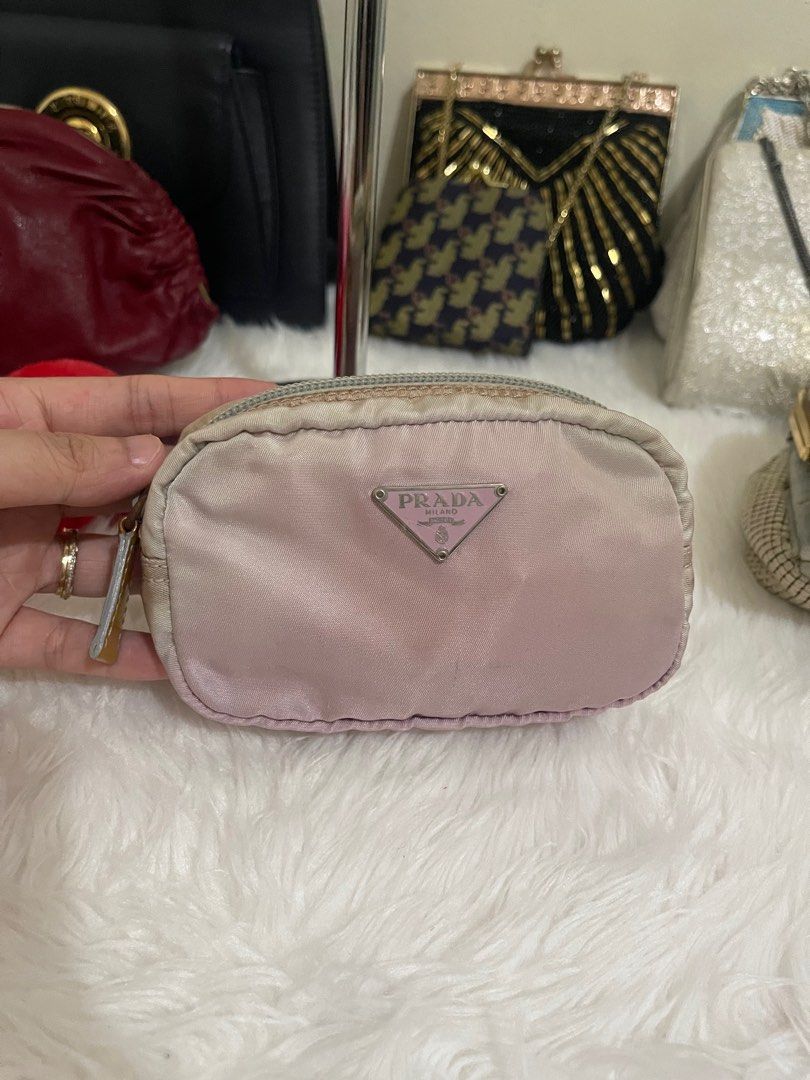 Prada nylon bag with coin purse store