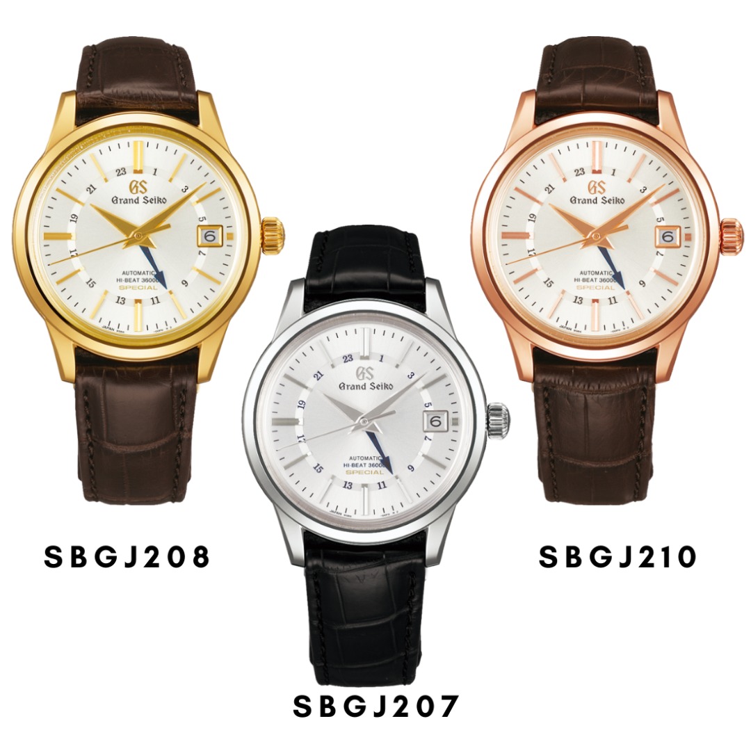 PRE ORDER Limited Edition GS Grand Seiko Elegance Collection Hi Beat 36000 SPECIAL Automatic Leather Watch SBGJ208 SBGJ207 SBGJ210
