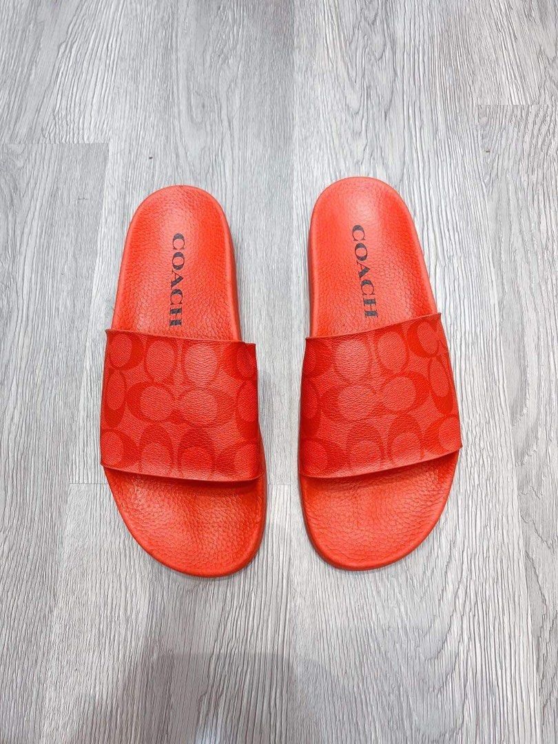 Red coach slides sales