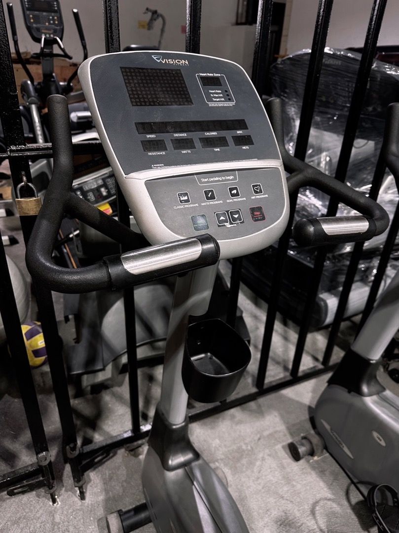 Vision upright bike hotsell
