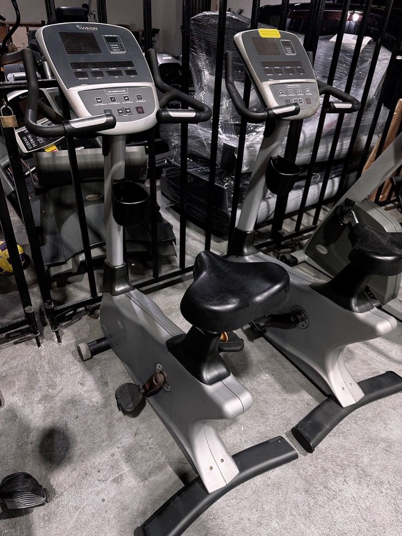 Vision upright bike best sale