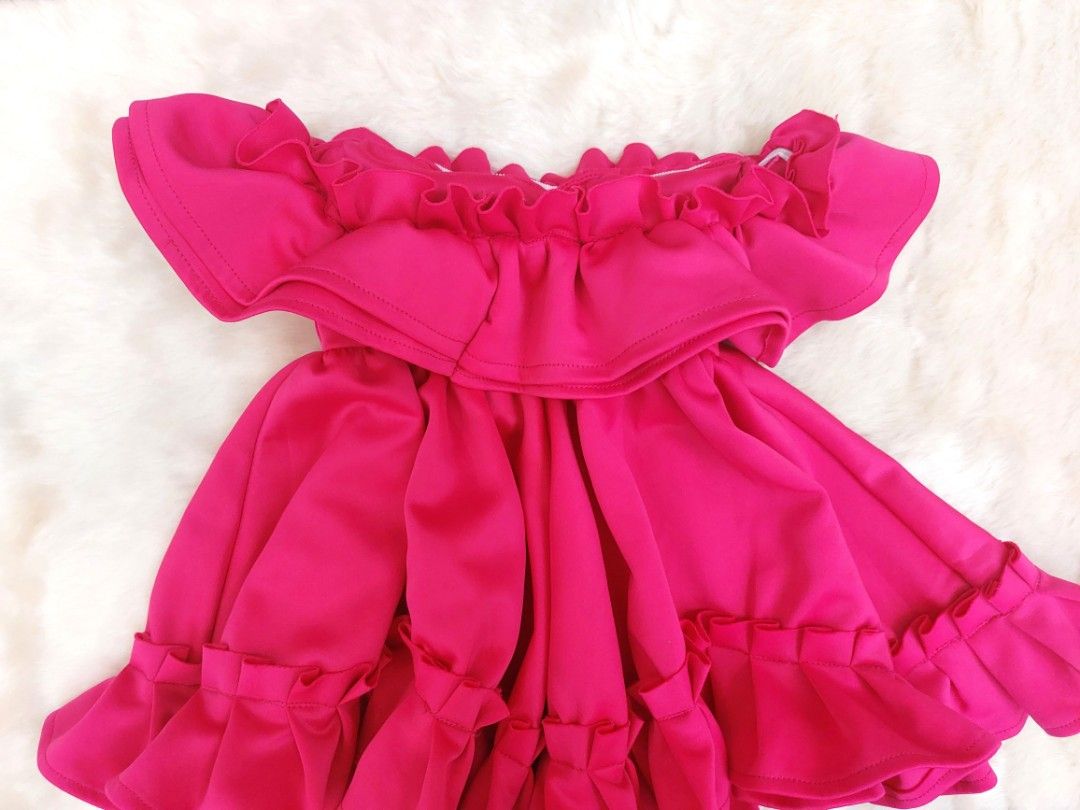 Princess dress (1-2 yrs old) (Category: Babies & Kids Fashion) located in Las Pinas. Submitted by tintwodc (Listing ID 1244311379, Image 1). Description: A very pretty fuchsia pink dress for your baby girl Used once for baby's 2nd birthday party Size: small. 1-2 years old.