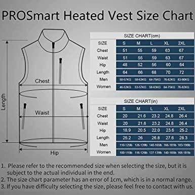 Prosmart heated deals vest