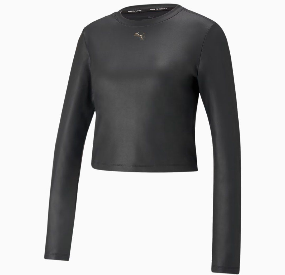 Puma Fitted Long Sleeve Women s Training Tee Women s Fashion