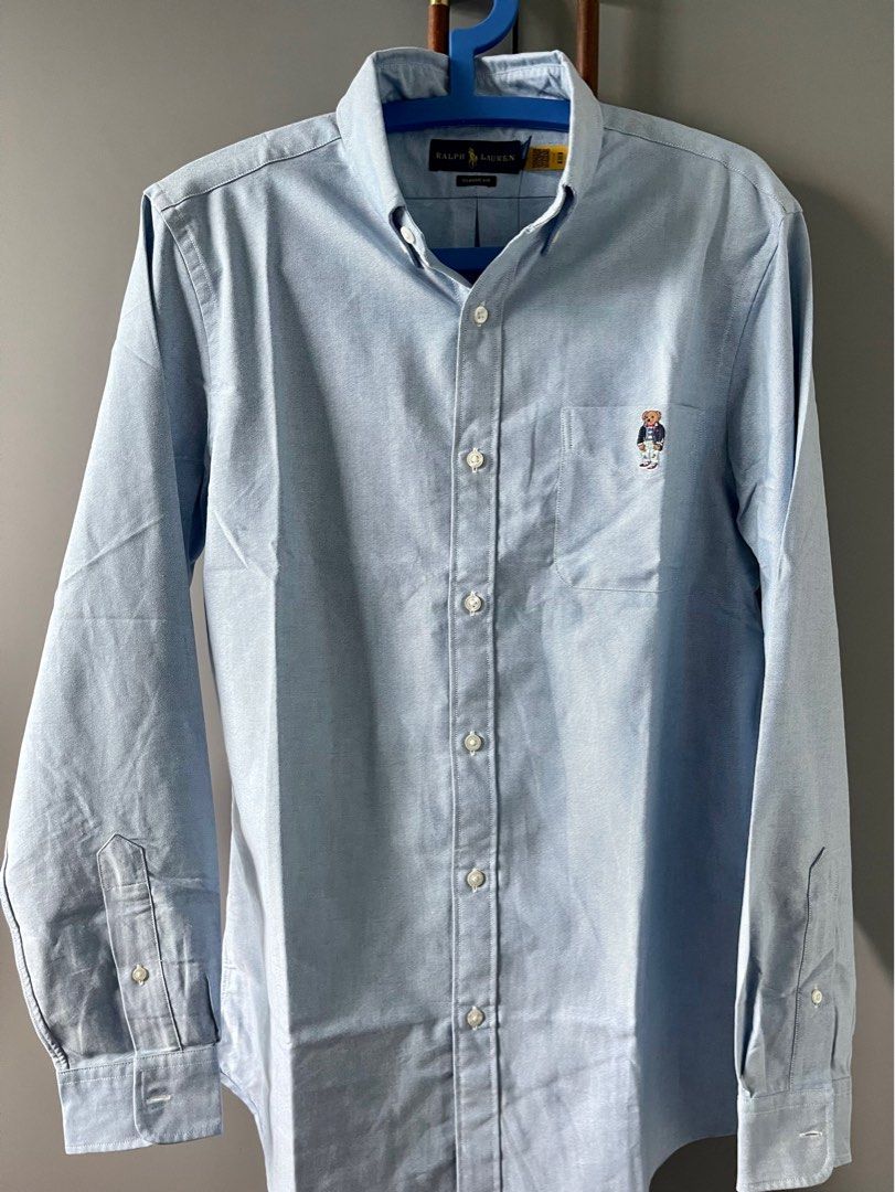 Ralph Lauren Classic Fit Polo Bear Oxford Shirt