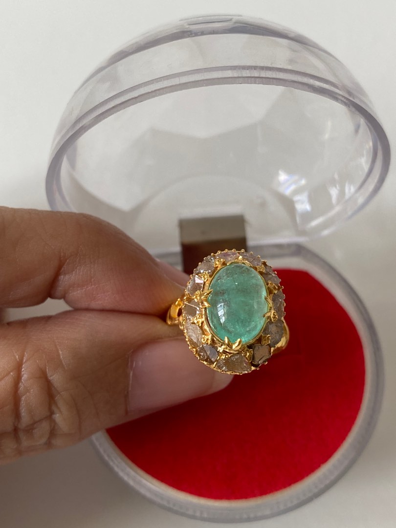 Rare emerald hotsell rings