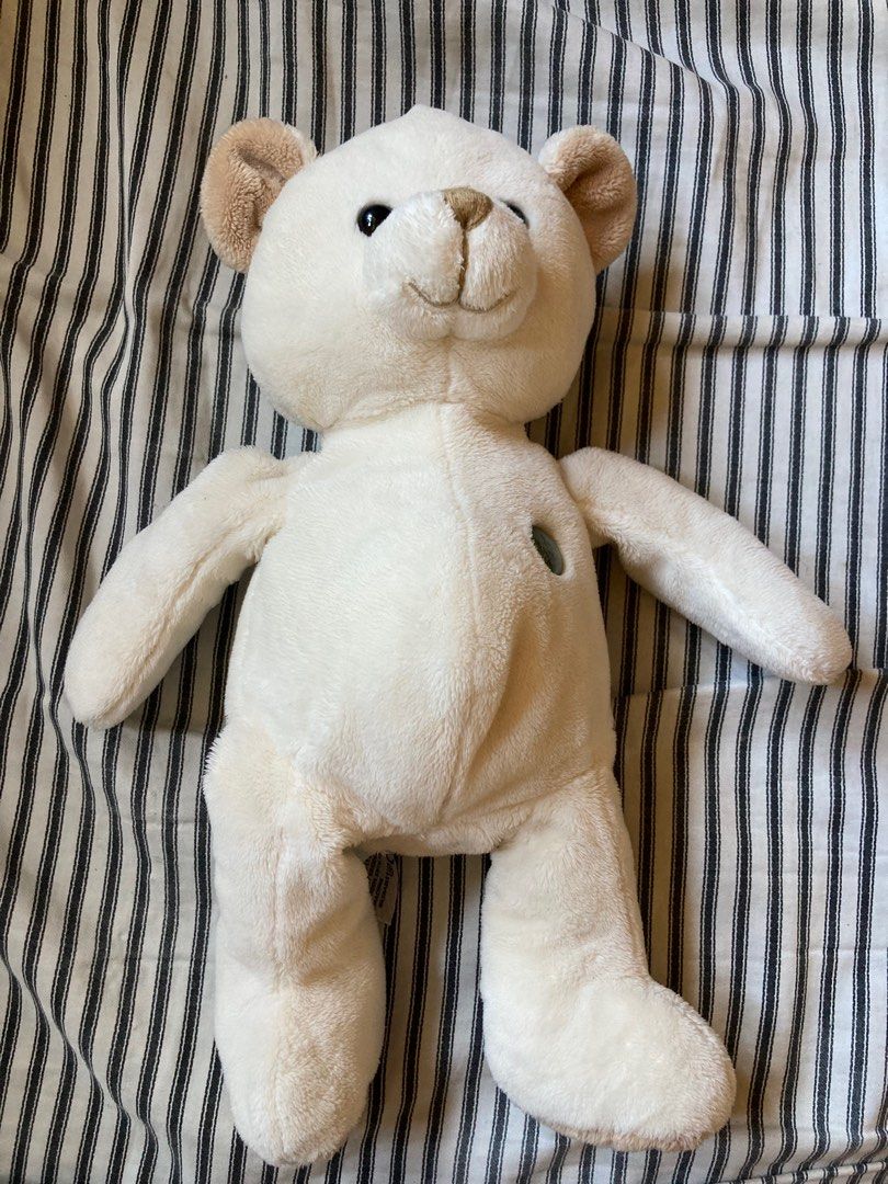 RARE Harrods My First Teddy Bear Soft Plush Toy Beanie Doll