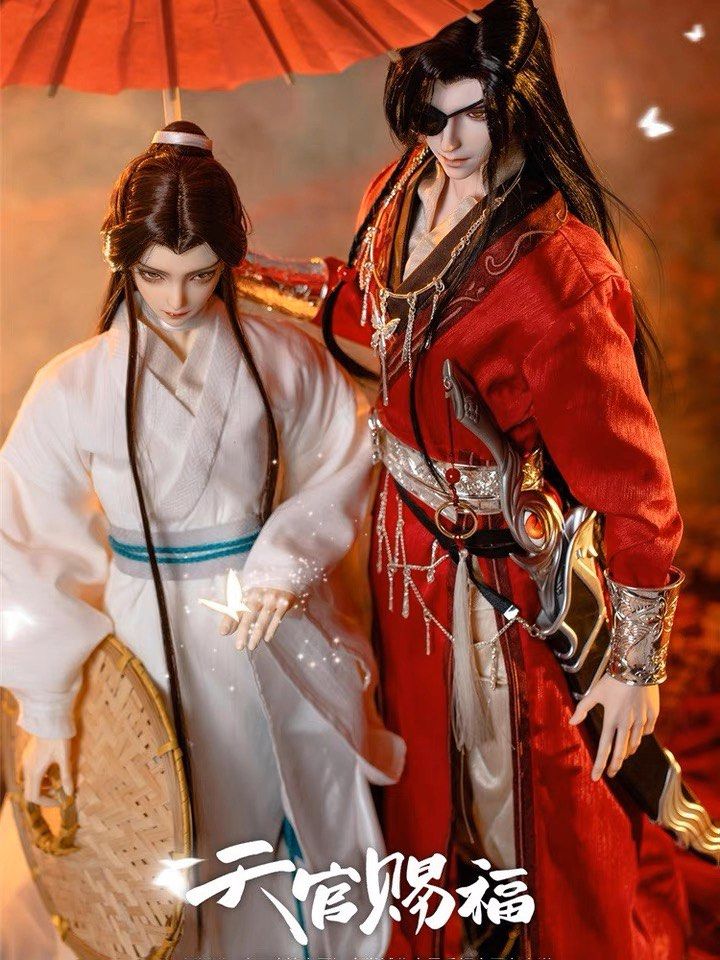 Ringdoll TGCF Heaven Official Blessing Xie Lian Hua Cheng BJD  Doll戒之人形限定BJD娃娃SD男古装大叔天官赐福花城 谢怜