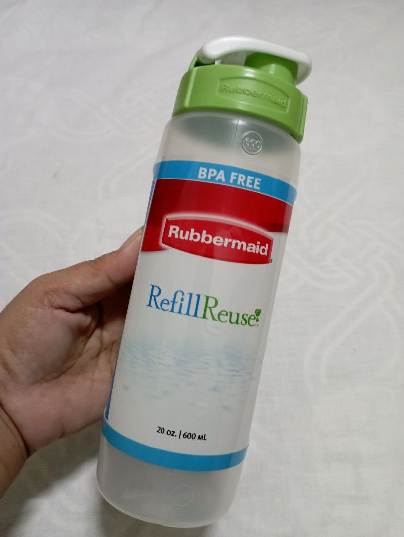 Rubbermaid RefillReuse Water Bottle, 20 Ounce, Pantry